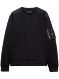 Prada panelled sweatshirt