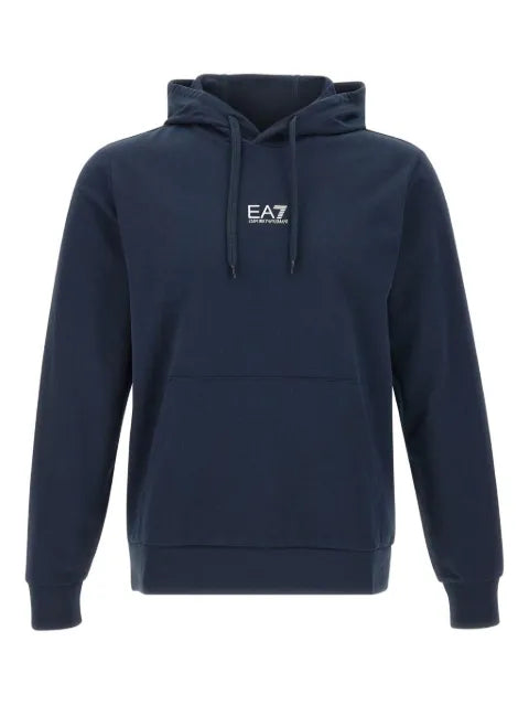 Ea7 Emporio Armani cotton pullover hoodie from Core Identity