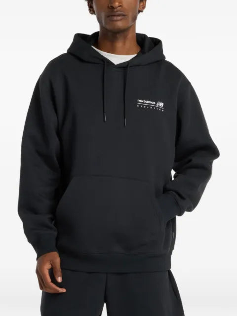 New Balance logo-embroidered hoodie