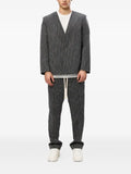 HAMZA 247 striped blazer