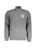 La Martina logo-embroidered zip-fastening sweatshirt