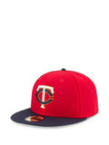 NEW ERA CAP Low Profile 59FIFTY Minnesota Twins Authentic On-Field baseball cap