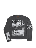 BIRTH OF ROYAL CHILD graphic-print long-sleeve sweatears
