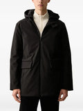 Trussardi hooded padded jacket