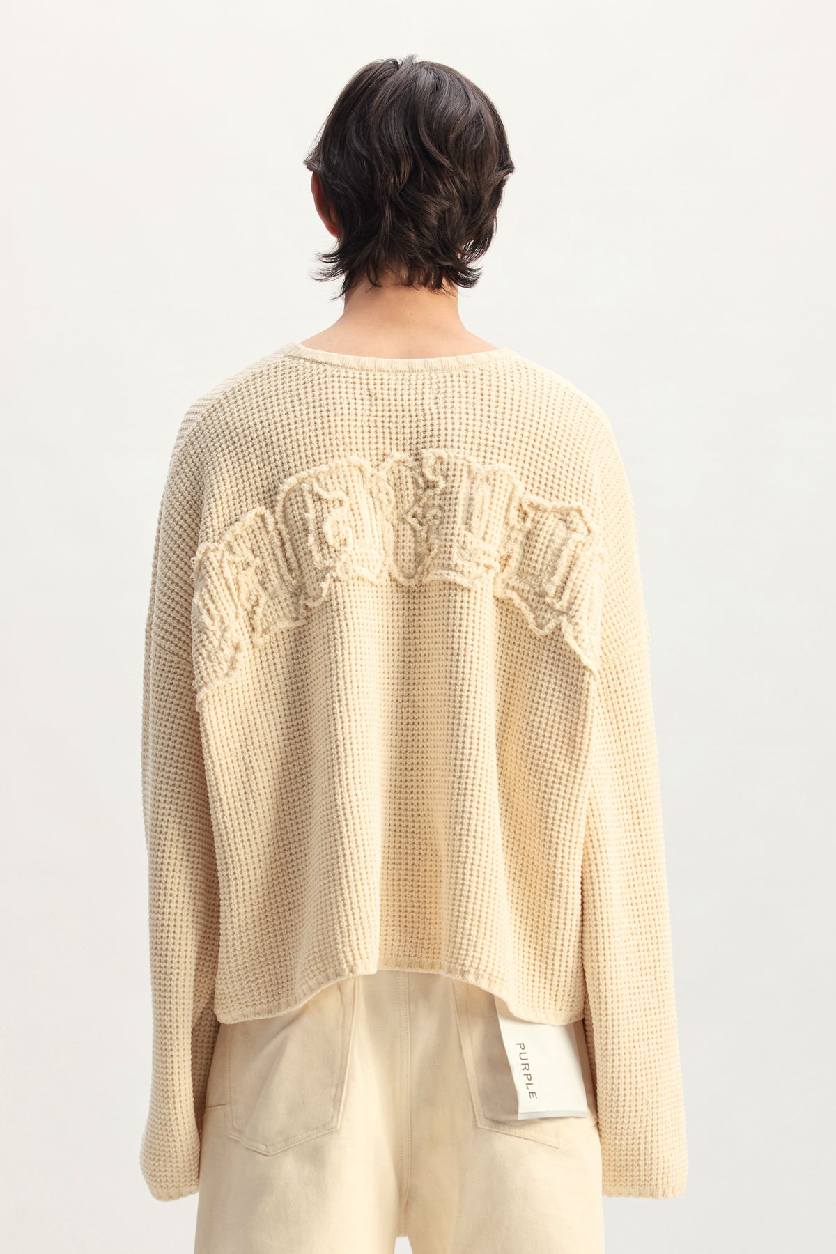 Gothic Oversized Crew Sweater