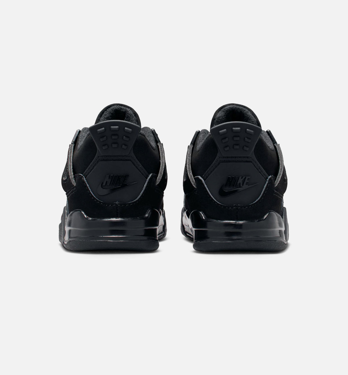 Air Jordan 4 Retro Black Cat Infant & Toddler Shoes - Black/Black/Light Graphite