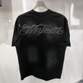 MAJESTIK Script Graphic Short-Sleeve T-Shirt