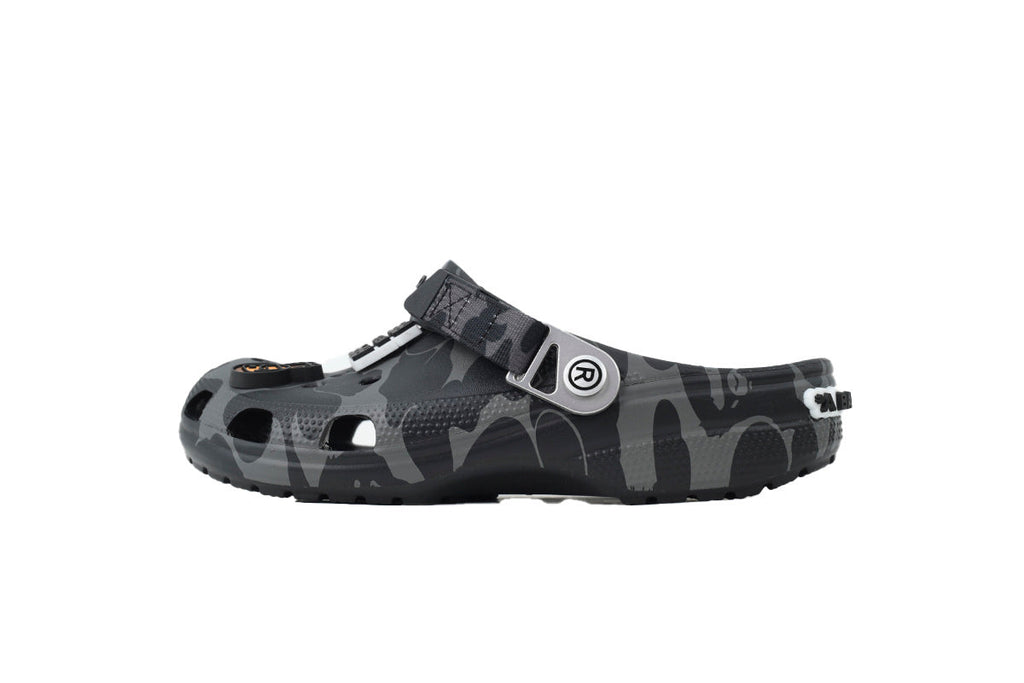 Crocs Classic Clog A Bathing Ape ABC Camo Black