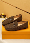 Louis Vuitton Embossed Hardware Loafers